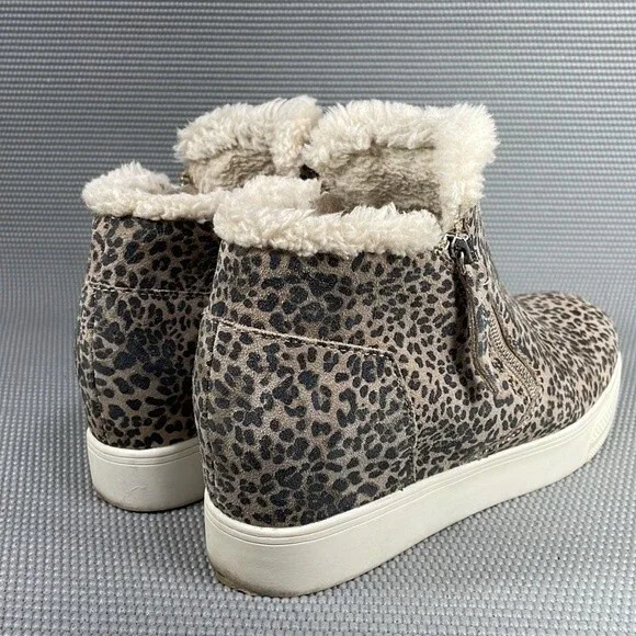 Dolce Vita Women’s Side Zip Fashion Boots With Cheetah Print Size 9.5 - Picture 5 of 11